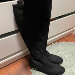Marc fisher over the knee black boot